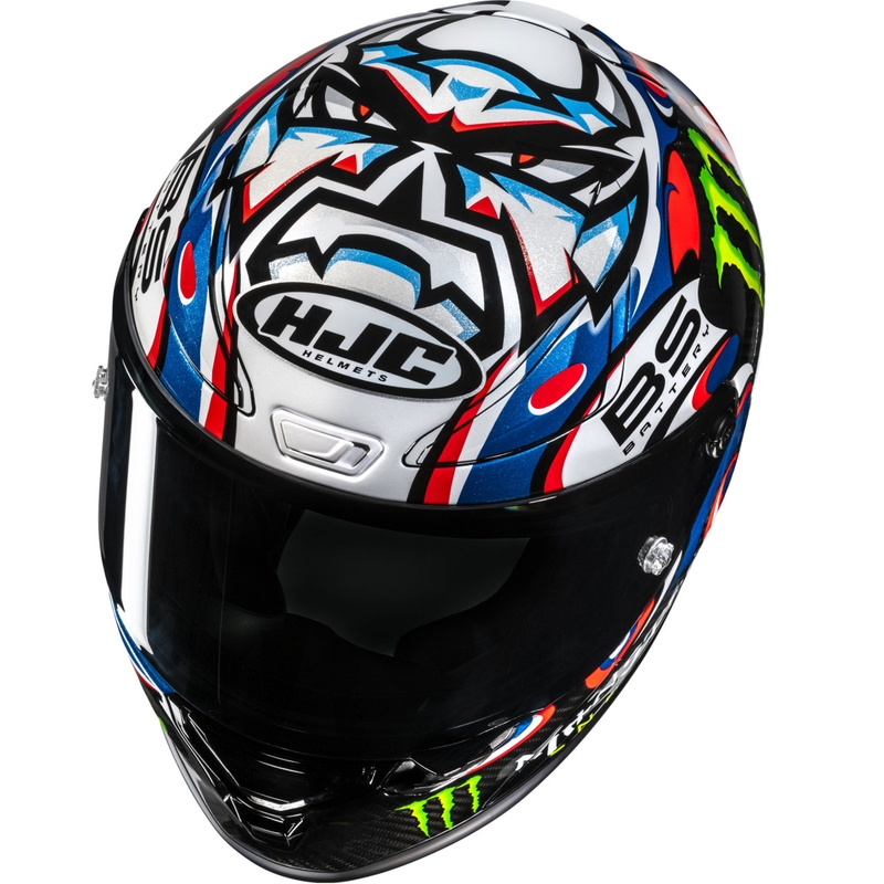Integralna motociklistička kaciga HJC RPHA 1 V2 CARBON Quartararo Le Mans III MC25 višebojna