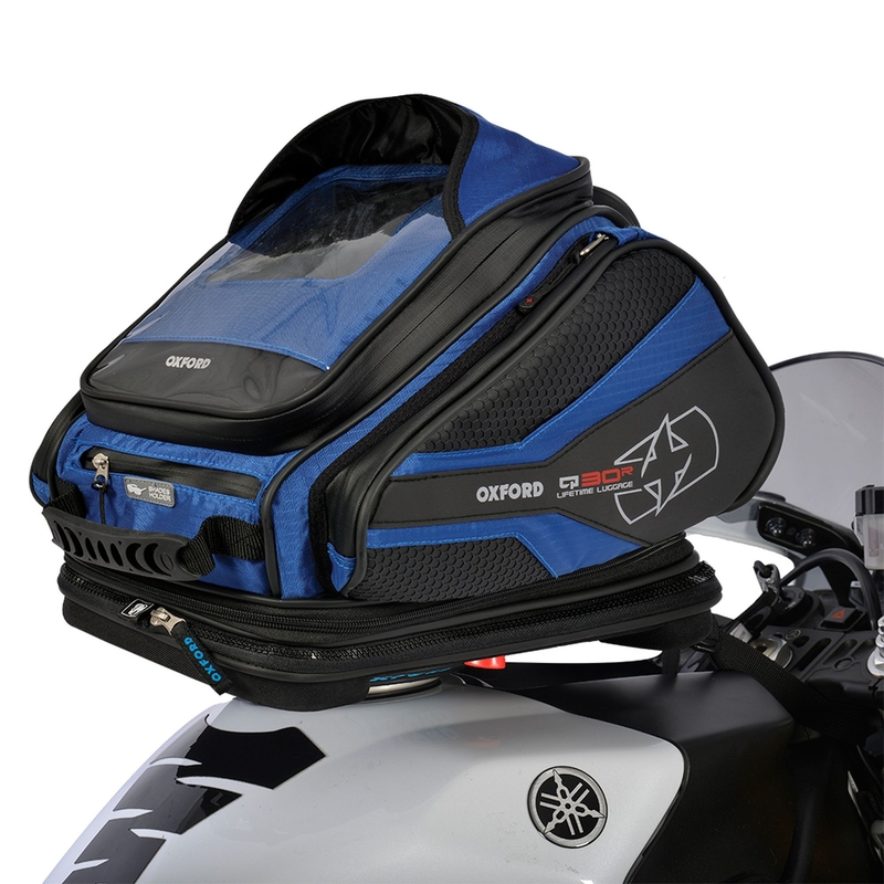 Torba za motor Oxford Q30R QR crno-plava