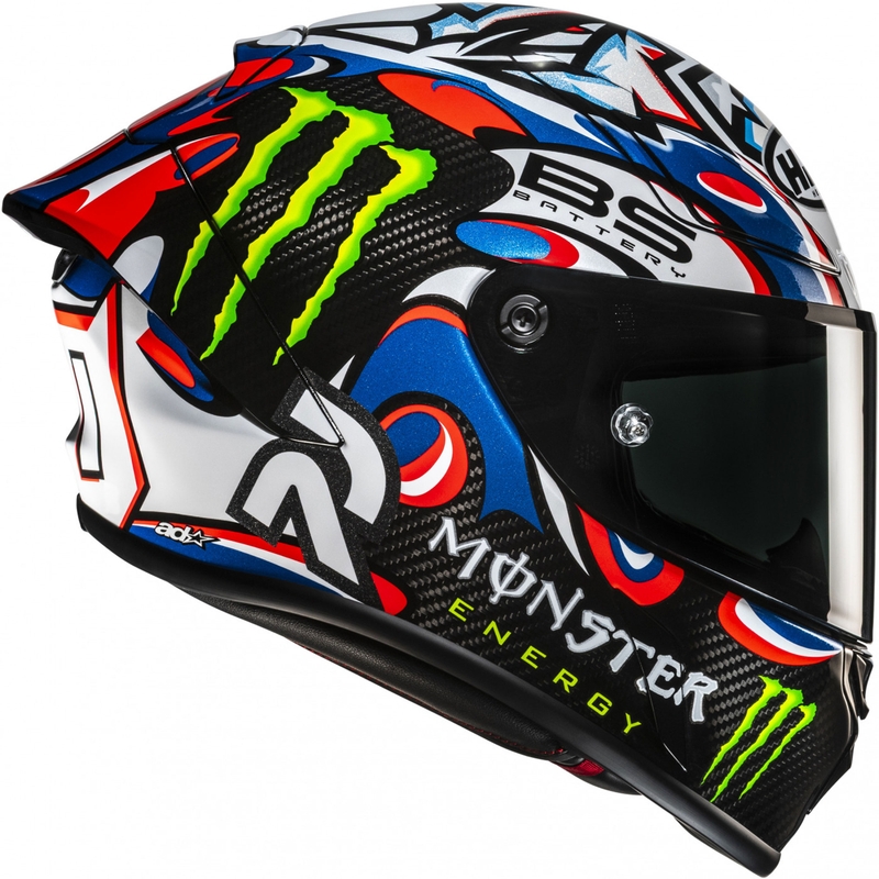 Integralna motociklistička kaciga HJC RPHA 1 V2 CARBON Quartararo Le Mans III MC25 višebojna
