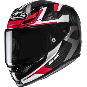Integralna motociklistička kaciga HJC RPHA 12 CARBON Xentra MC1 crno-bijelo-crvena