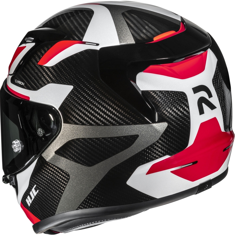 Integralna motociklistička kaciga HJC RPHA 12 CARBON Xentra MC1 crno-bijelo-crvena