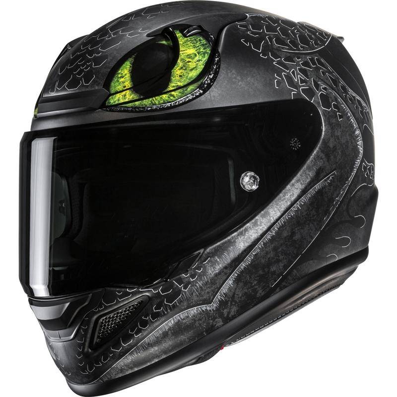 Integralna motociklistička kaciga HJC RPHA 12 Toothless II Universal MC4SF crna