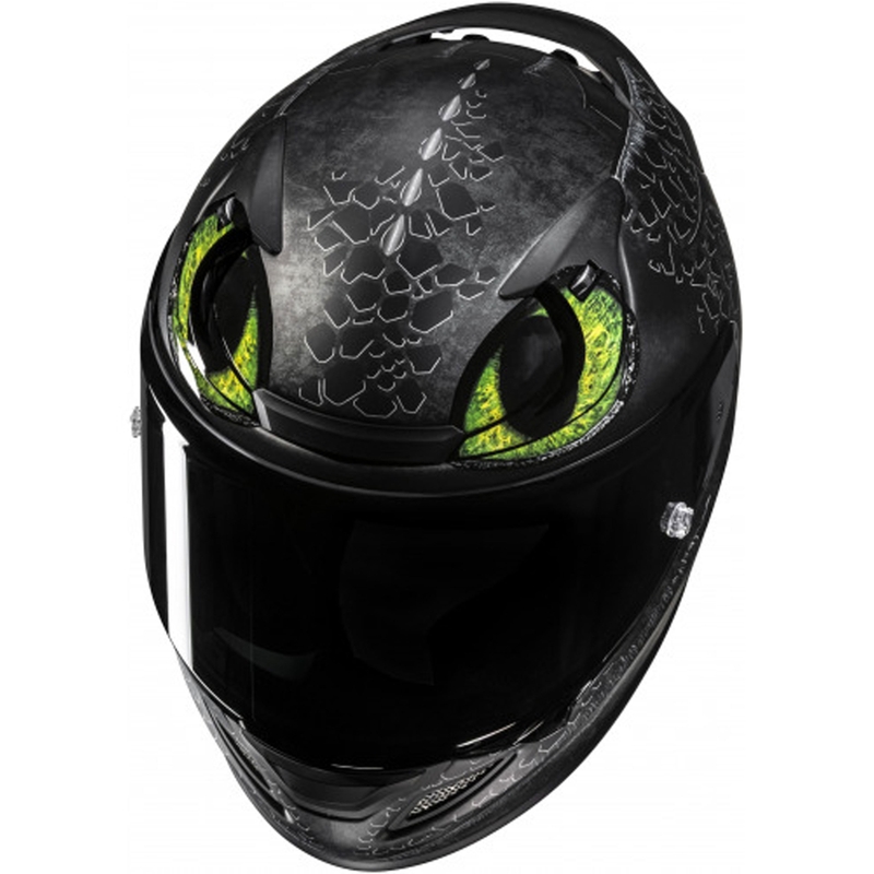Integralna motociklistička kaciga HJC RPHA 12 Toothless II Universal MC4SF crna