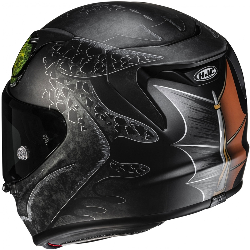Integralna motociklistička kaciga HJC RPHA 12 Toothless II Universal MC4SF crna