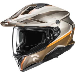 Enduro motociklistička kaciga HJC RPHA 60 Arbre MC7SF smeđe-bež-narančasta