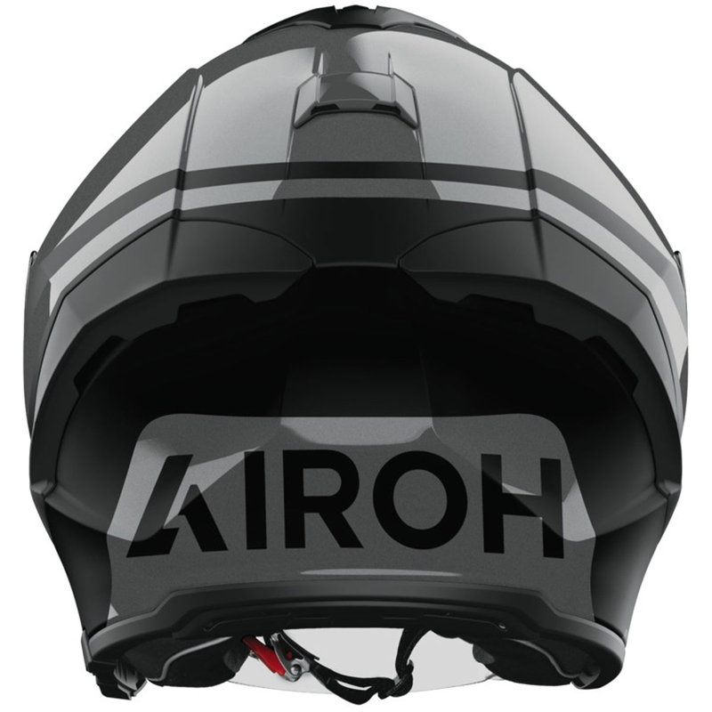 Otvorena motociklistička kaciga Airoh H21 Square mat-sjajna crno-siva