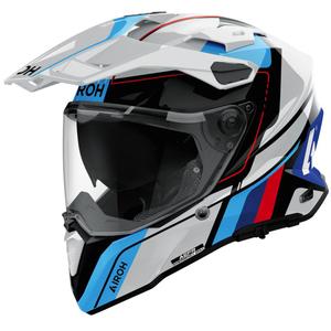 Enduro kaciga Airoh Commander 2 Skip sjajno bijela