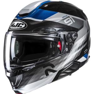 Preklopna motociklistička kaciga HJC RPHA 91 Madal MC2 crno-sivo-plava