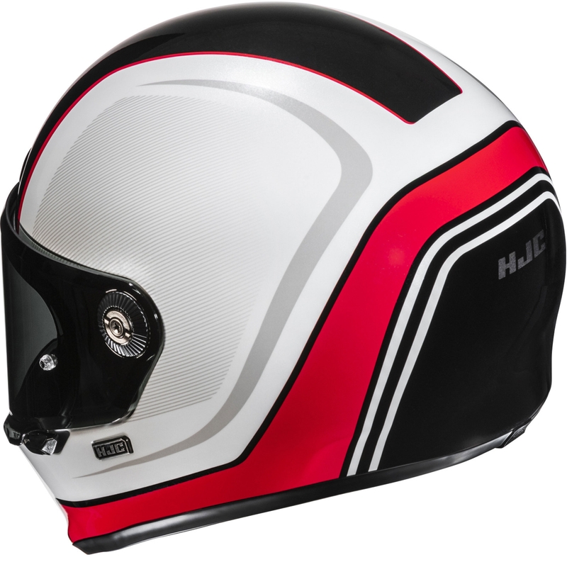 Integralna motociklistička kaciga HJC V10 Hodu MC1 bijelo-crno-crvena