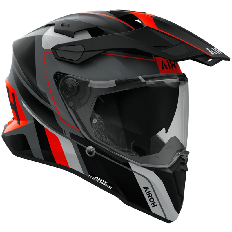 Airoh Commander 2 Skip Enduro kaciga mat narančasta