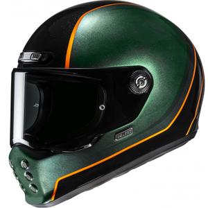 Integralna motociklistička kaciga HJC V10 Hodu MC47 zeleno-crno-narančasta