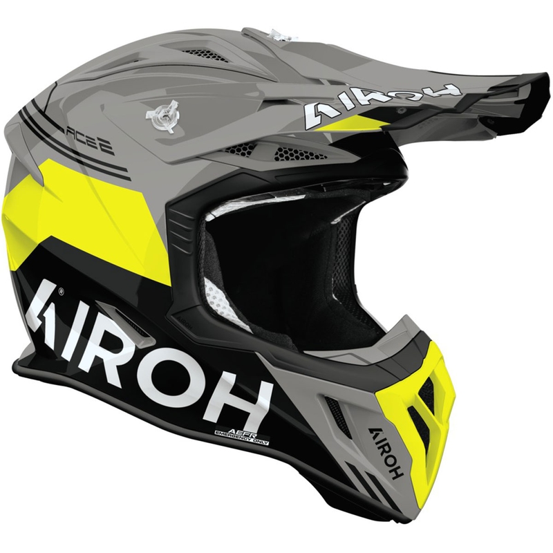 Airoh Aviator ACE 2 Fury motocross kaciga sjajno žuta