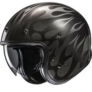 Otvorena motociklistička kaciga HJC V31 Firo MC5 crno-siva