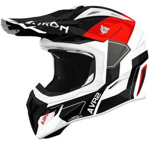 Airoh Aviator ACE 2 Shield motocross kaciga sjajno crvena