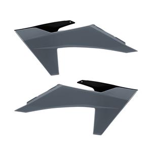 Plastové kryty chladiče POLISPORT Black/N-Grey