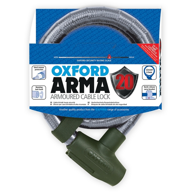 Prozirna brava za motocikl za skuter Oxford Arma20