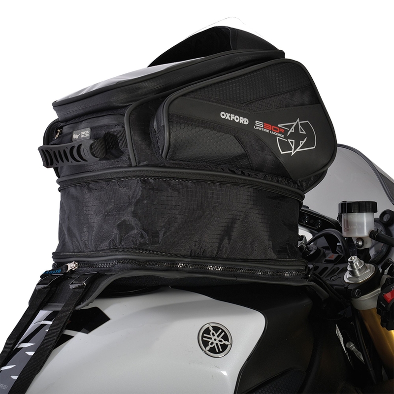 Torba za motor Oxford S30R crna