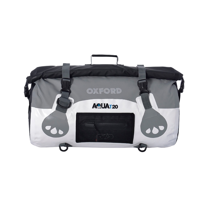 Vodootporna torba Oxford Aqua20 Roll Bag bijelo-siva