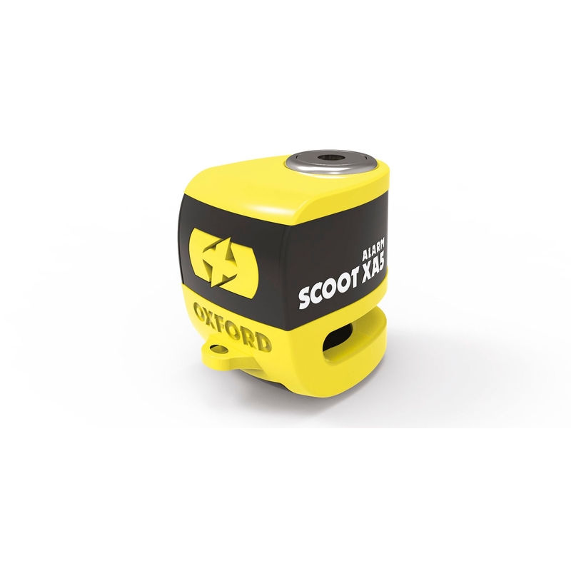 Oxford Scoot XA5 blokada disk kočnice žuto-crna