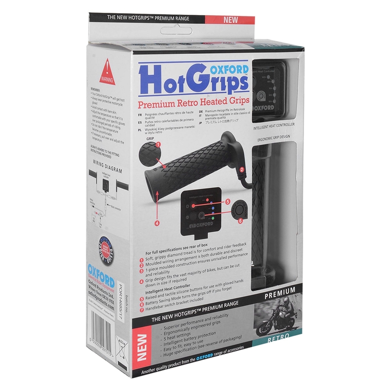 Grijane ručke Oxford Hotgrips Premium New Retro rasprodaja