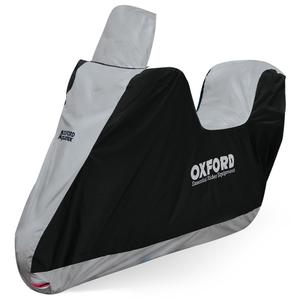 Platno za skuter Oxford Aquatex Highscreen s prtljažnim prostorom i visokim pleksiglasom