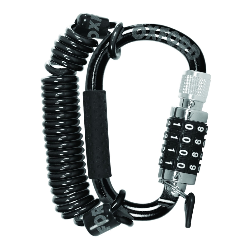 Brava za kacige i pribor Oxford ScootSafe crna