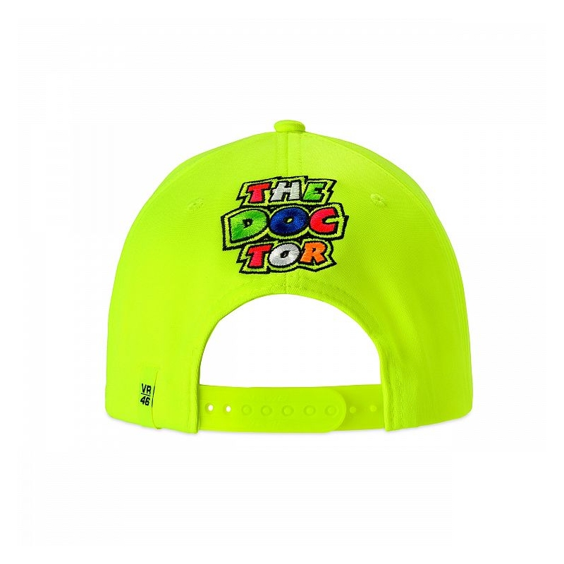 Kapa VR46 Valentino Rossi THE DOCTOR žuta