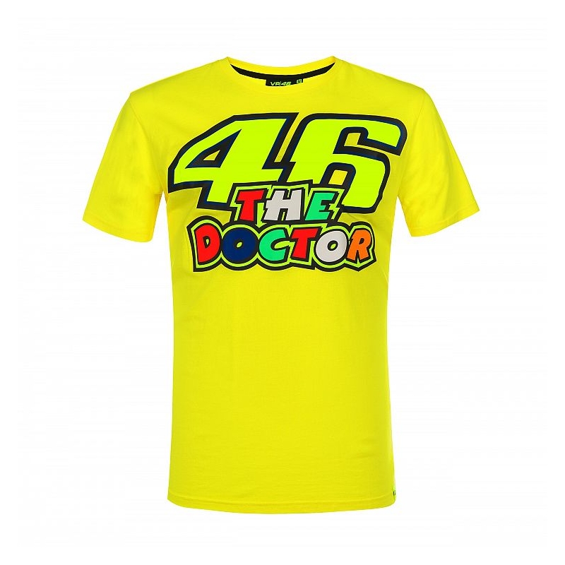 Majica VR46 Valentino Rossi THE DOCTOR 46 žuta