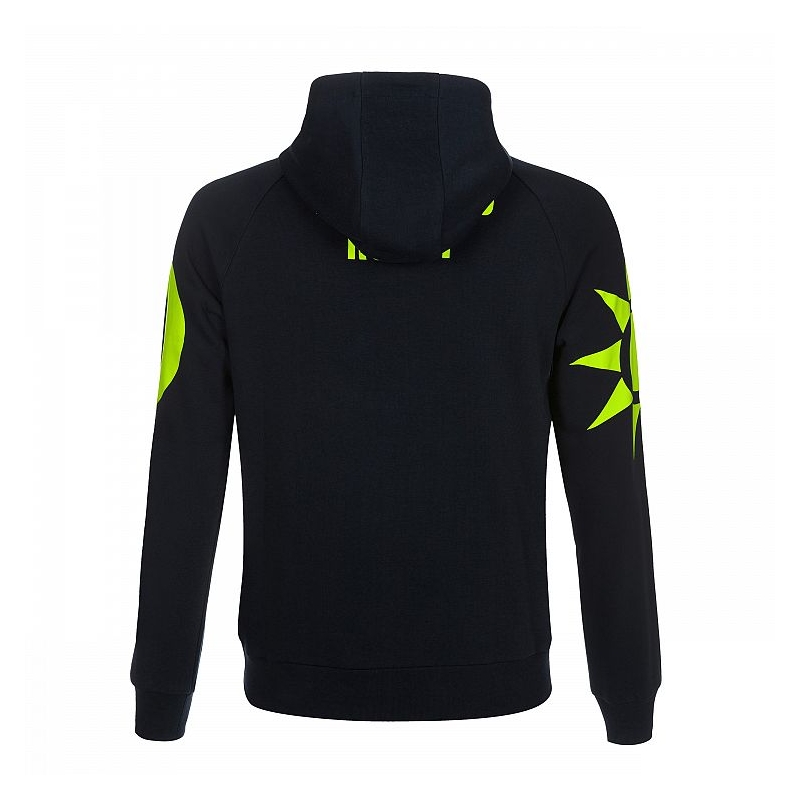 Hoodie VR46 Valentino Rossi REPLIKA Flis tamnoplava