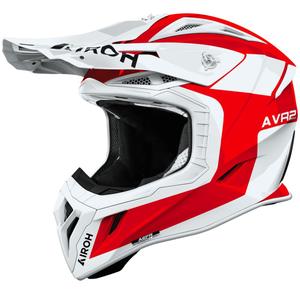 Motokros kaciga Airoh Aviator ACE 2 Iron sjajno crvena