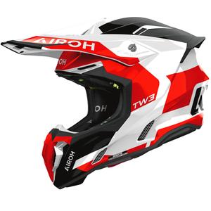 Motokros kaciga Airoh Twist 3 Fancy sjajno crvena