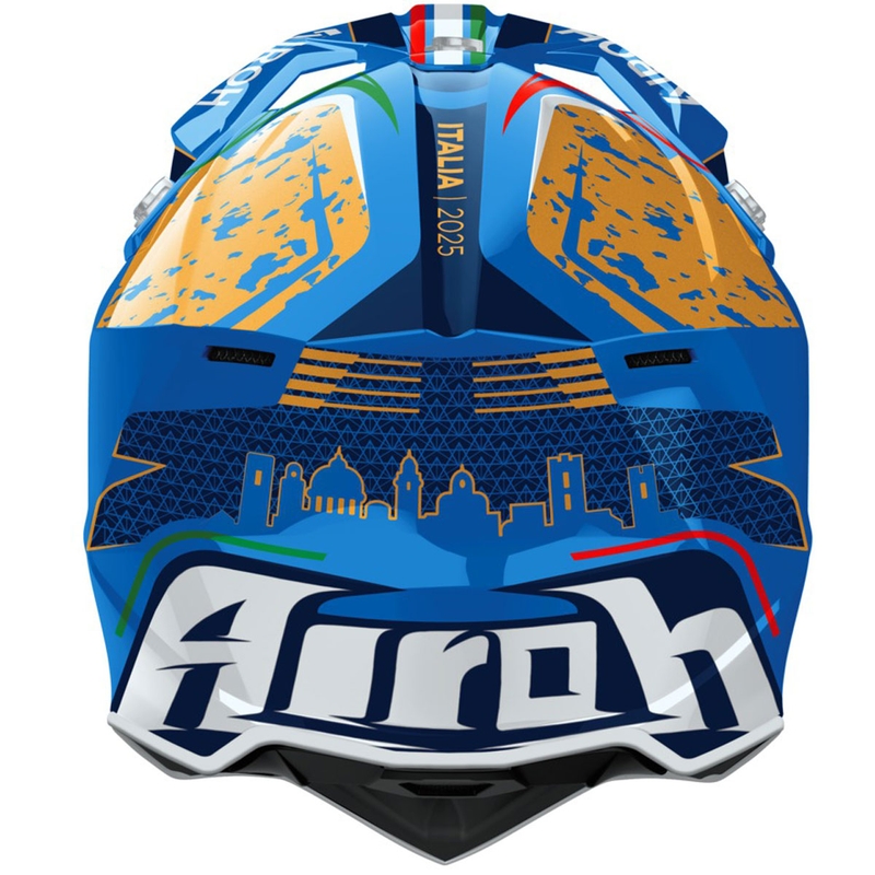 Airoh Wraaap 6DAYS ® ITALY kaciga za motokros sjajna