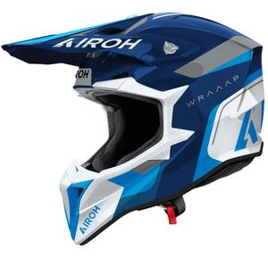 Airoh Wraaap Conquer kaciga za motokros, sjajno plava