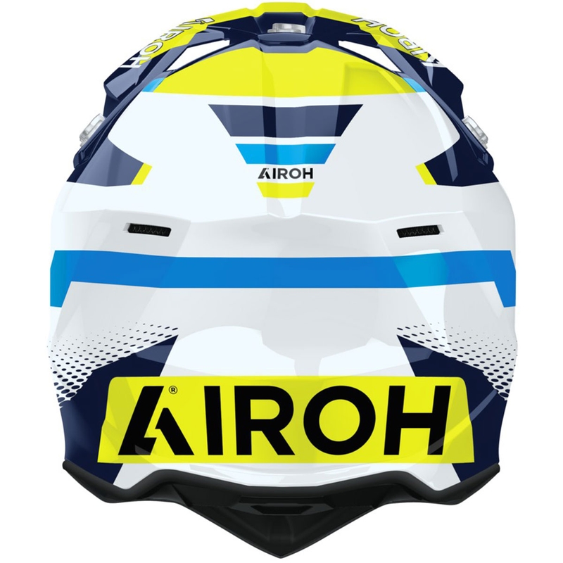 Airoh Wraaap Vision motocross kaciga sjajna žuto-plava