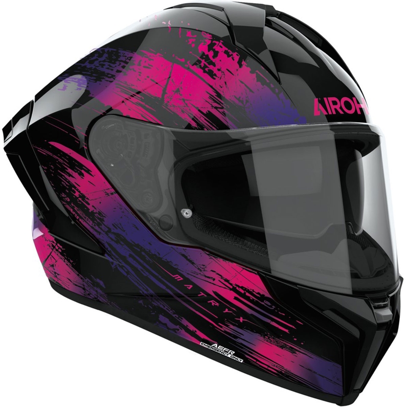 Airoh MATRYX Reflex full-face motociklistička kaciga sjajno ljubičasta