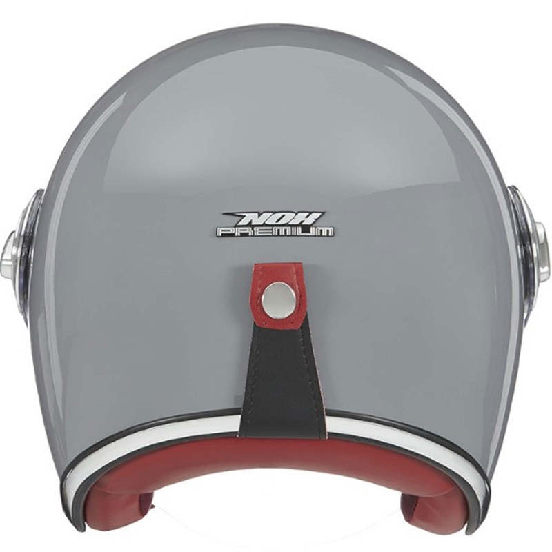 NOX PREMIUM Heritage kaciga otvorenog lica siva