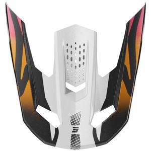 Vizir za kacigu Shot Speed Wave biserno crno-bijeli