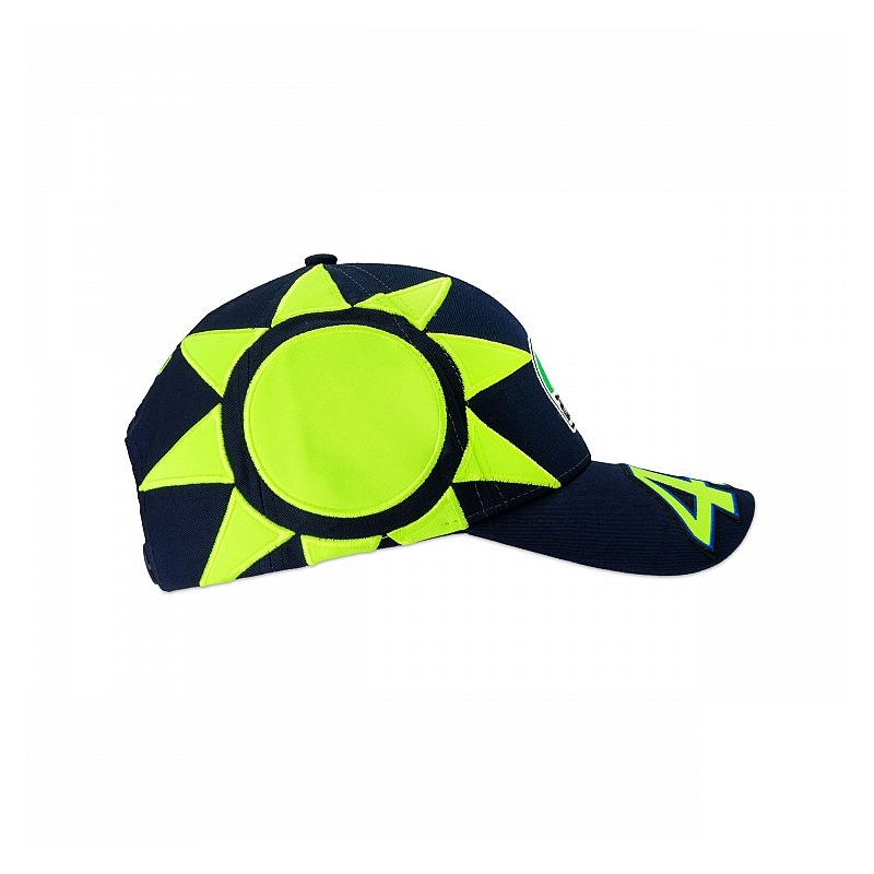 Dječja kapa VR46 Valentino Rossi SUN AND MOON REPLICA plavo-žuta