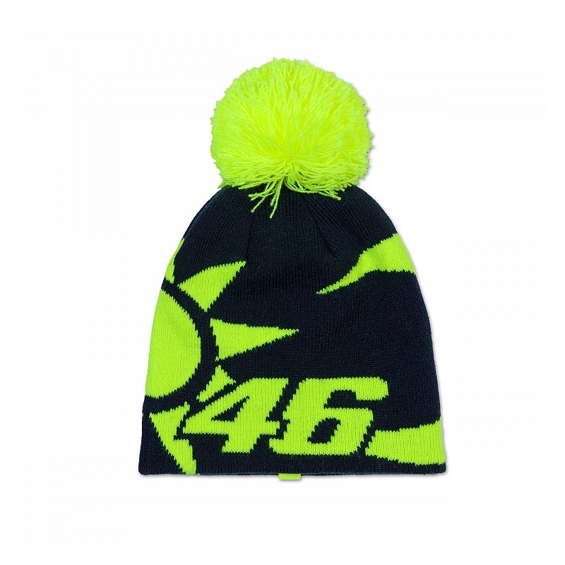 Dječja kapa VR46 Valentino Rossi REPLIKA SUNCE I MJESEC crno-žuta