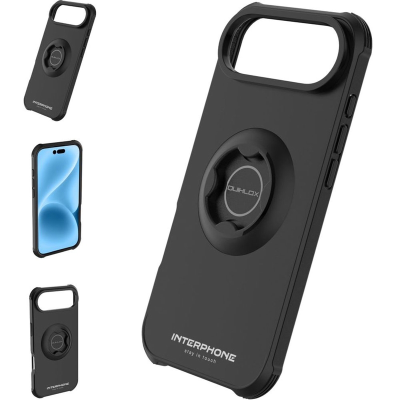 Futrola za Interphone QUIKLOX Tetraforce - Apple iPhone 17 Air crna