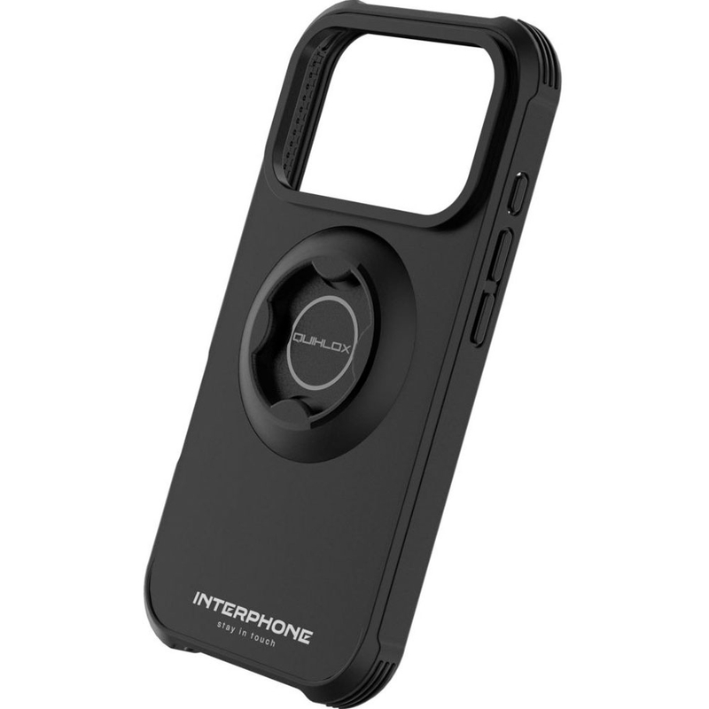 Interphone QUIKLOX Tetraforce - maskica za Apple iPhone 17 Pro Max, crna