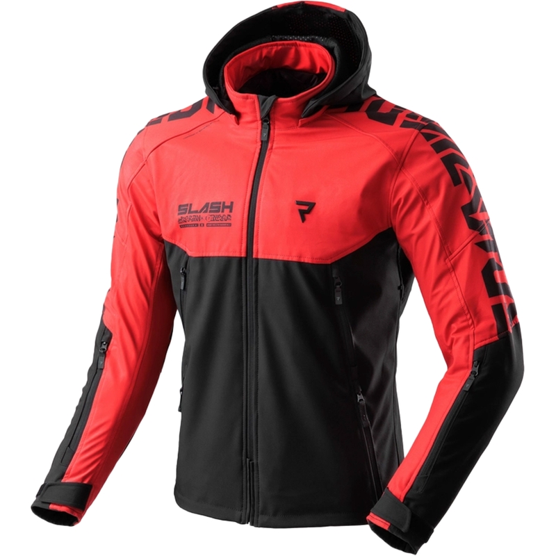 Rebelhorn Slash crno-crvena softshell motociklistička jakna