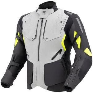 Rebelhorn Hiker IV motociklistička jakna crno-sivo-fluo žuta