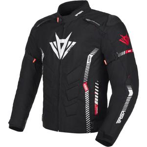 RSA Rider motociklistička jakna crno-bijelo-crvena