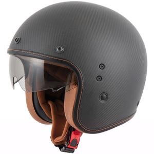 Scorpion Belfast Evo Carbon otvorena kaciga crna mat