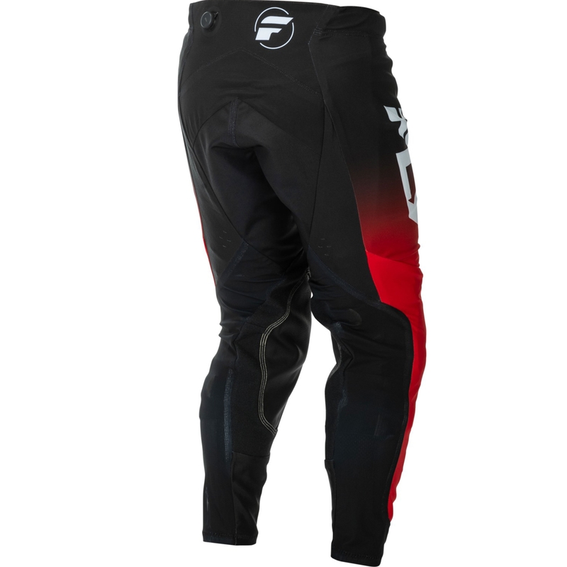 FLY Racing Evolution motokros hlače crveno-crno-bijele
