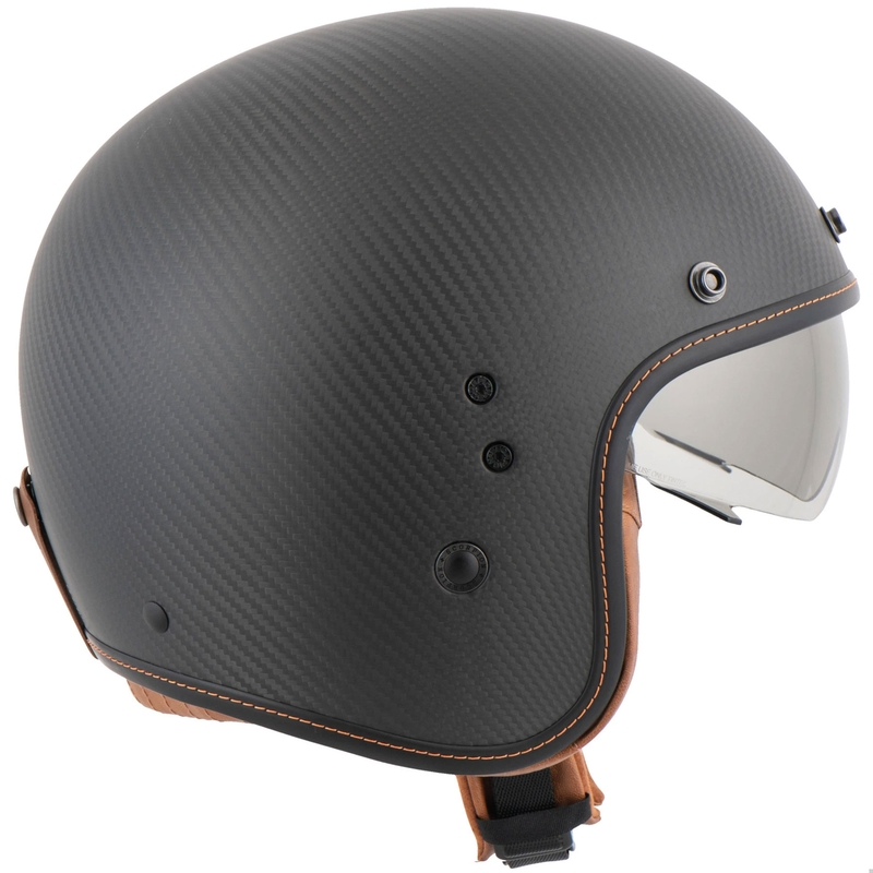 Scorpion Belfast Evo Carbon otvorena kaciga crna mat