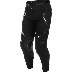 FLY Racing Evolution SE motokros hlače crno-srebrne