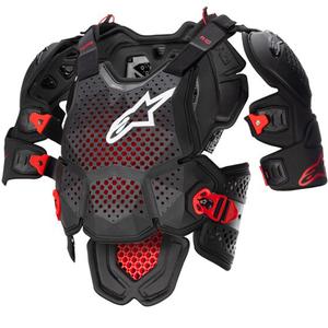 Alpinestars A-10 2 štitnik za tijelo crno-antracit-crvena