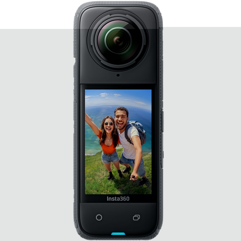 Insta360 X4 paket za motociklističku akcijsku kameru, crna